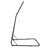 Lambert Black Iron Standard Hammock Stand- Adjustable
