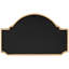 Fitzgerald 1-Line Wall Address Plaque-1073565845