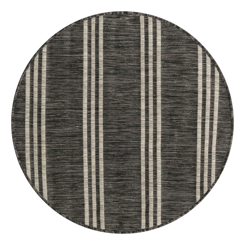 Jill Zarin Anguilla Indoor/Outdoor Rug, Round 3'1"