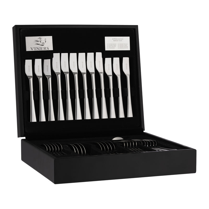 Viners Darwin 18/10 44 Piece Cutlery & Canteen Set