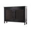 Furniture Classics Black Dalia Mahogany Accent Cabinet