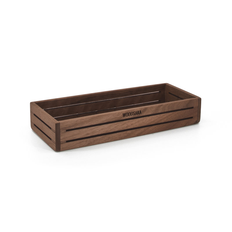 Wood Pen Holder, Walnut