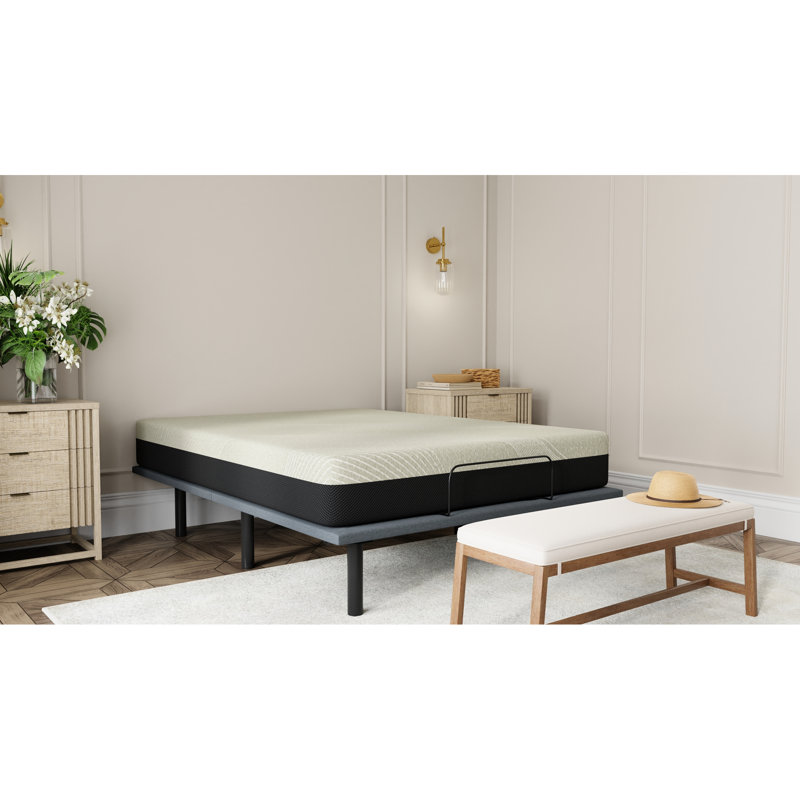 Matelas simple 10 po - Gel confort avec couche rafraîchissante pour un sommeil réparateur