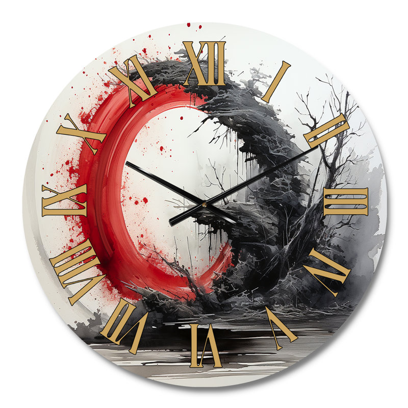Horloge murale Enso, Médium