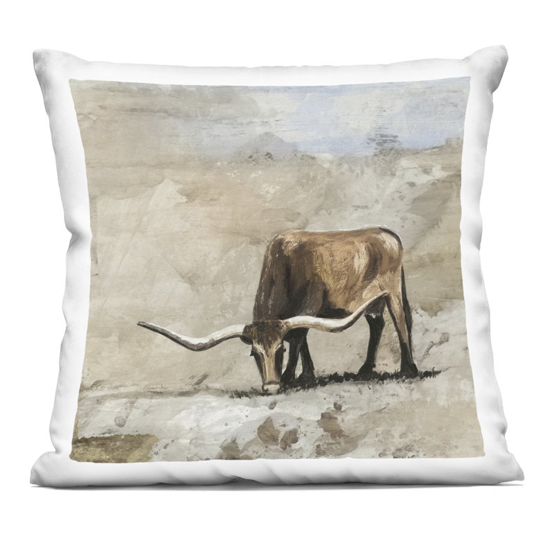 Coussin Logan Longhorn