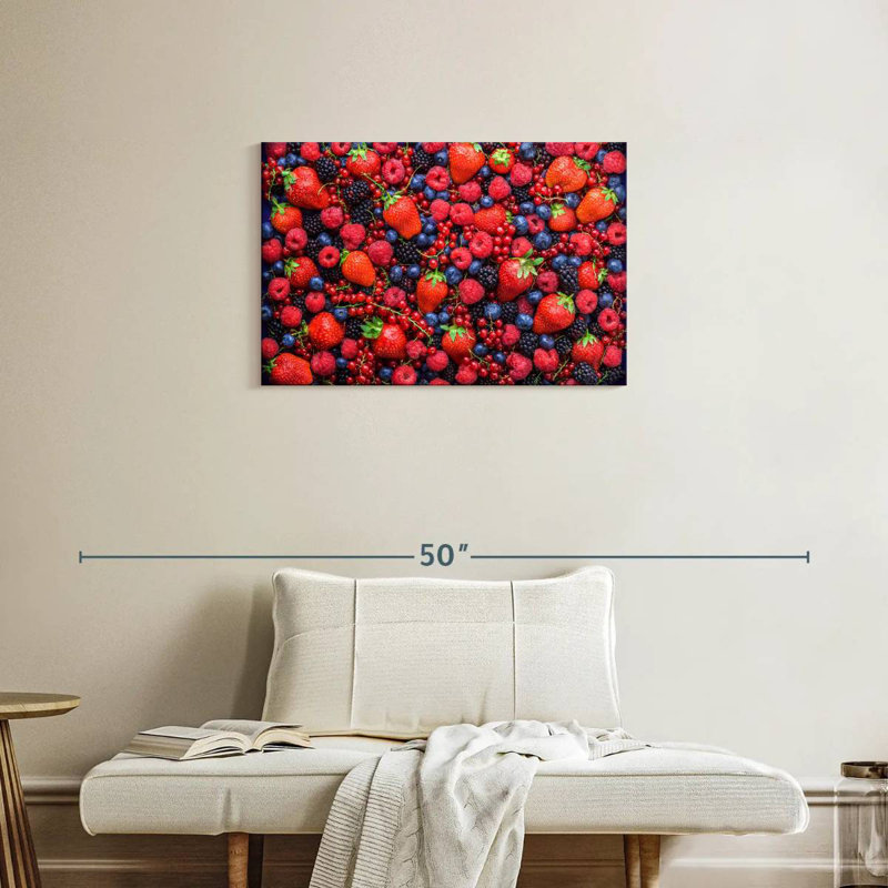 Yarlin Berries, 20" H x 30" W