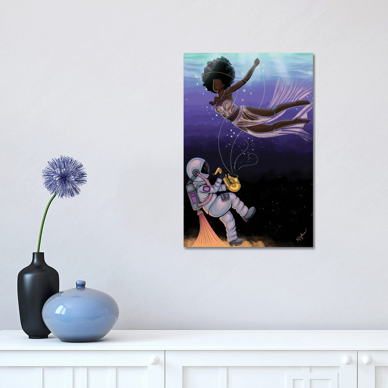 Transcendence 1 Piece Wrapped Canvas Wall Art, 45.72cm H x 30.48cm W x 1.905cm D