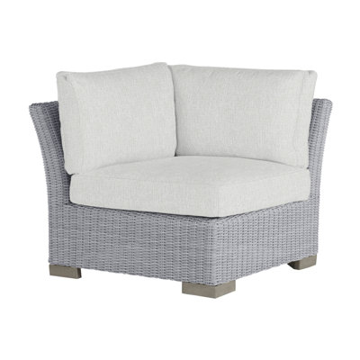 Club Woven Patio Lounge Chair with Cushions