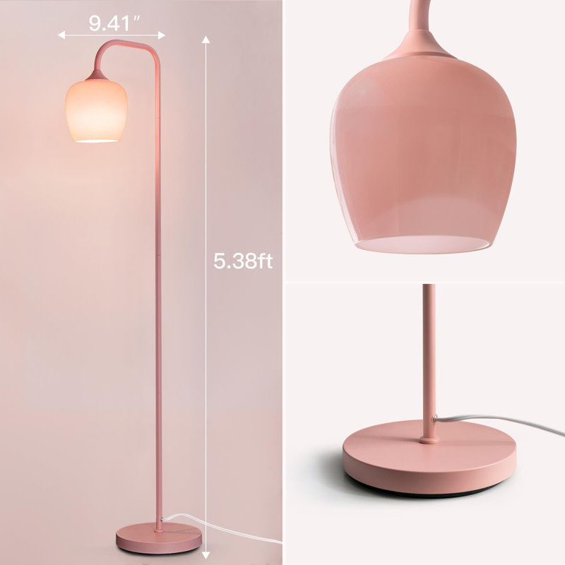 Elegant Floor Lamp, Modern Design, 3 Color Temperatures, Adjustable Shade, LED Bulb Included, Perfect For Living Room, Bedroom, Office