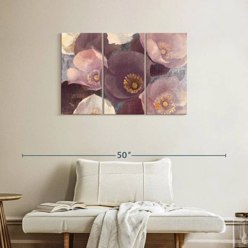 Harnek Eventide Plum, 24" H x 38" W