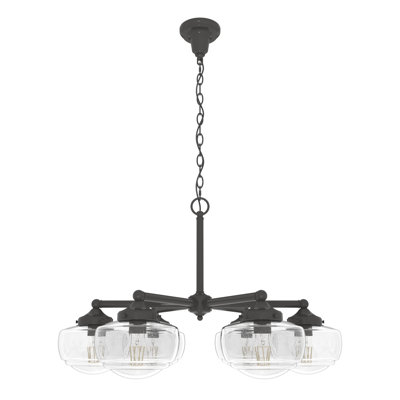 Plafonnier lustre 6 lumières Hunter Saddle Creek