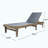 Modern CHAISE LOUNGE - DARK GREY MESH