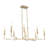 8-light Modern Kitchen Island Chandelier-198489499