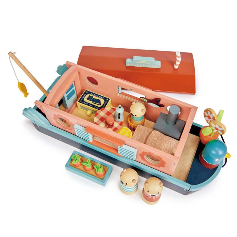 Little Otter Canal Boat Dollhouse
