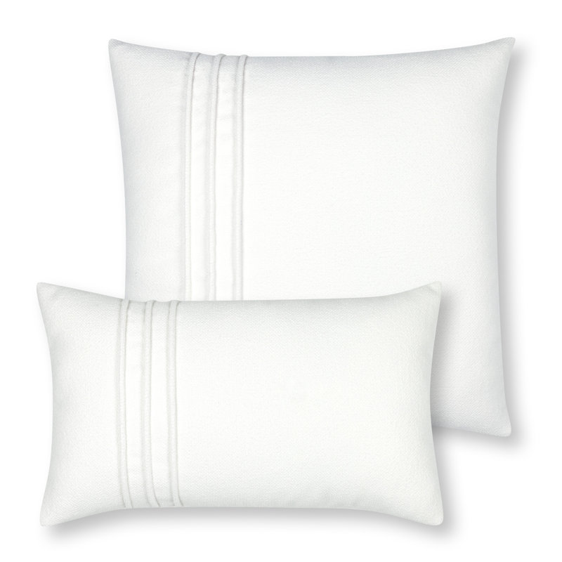 COUTURE CLASSICS Lumbar Indoor/Outdoor Pillow Cover & Insert