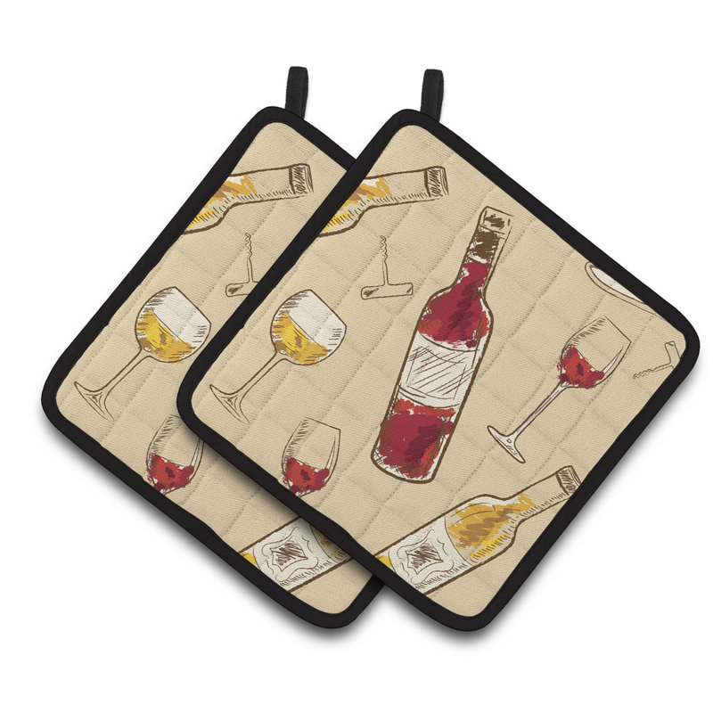 Cuisinier poignée à vin caroline de trésors, Pêche