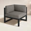 Fauteuil d'angle d'extérieur Smith avec coussins Sunbrella-722090237-717478876