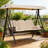 3-Seat Patio Swing Chair