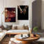 2 Piece Wrapped Canvas Wall Art