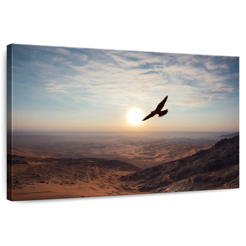 Brampt Flying Desert Eagle, 32" H x 48" W