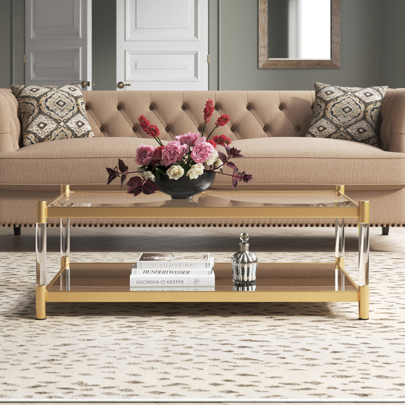 Table basse avec rangement Mabank