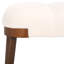 Banc rembourré en velours Lebna