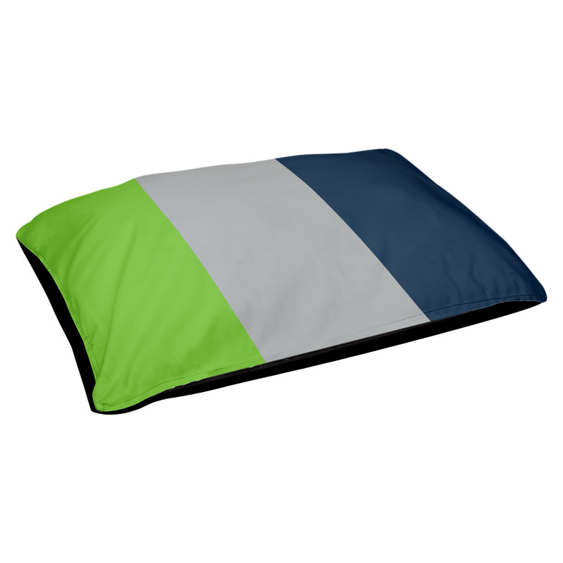 Coussin Detroit, Petit (l 28 po x P 18 po x H 6 po), Gray