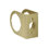 Solid Brass Door Reinforcer