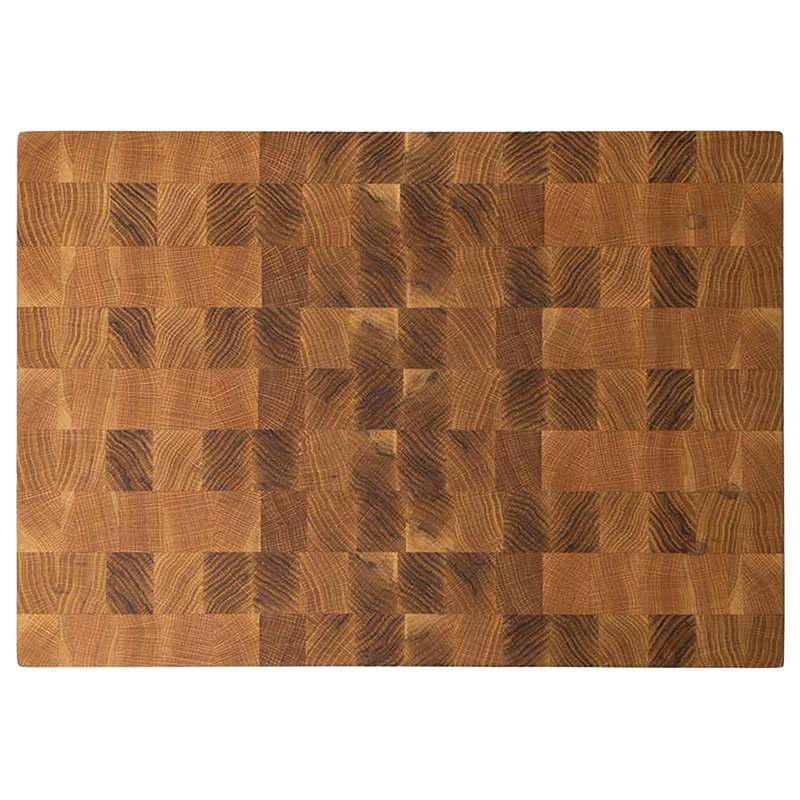 Oak Solid Wood Cutting Board, 12" W x 17" L