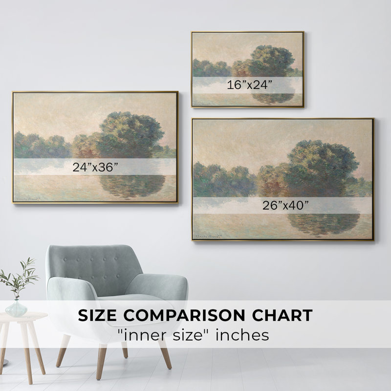 "Vintage Landscape-XXXVII" sur toile, Or, H 27 po x l 41 po