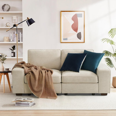 Ebern Designs Judeth Square Arm Modular Sofa