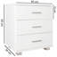 Mayler 45cm W Manufactured Wood Bedside Table-26343776
