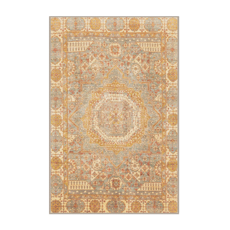 Tapis abstrait 4071, Rectangle de 2 pi x 3 pi