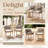 Boho Rope Counter Stools Set of 2-609754218