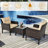 Bryella 2 - Person Patio Conversation Set with Cushions