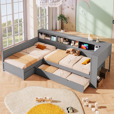 Queen  Size Murphy Bed Wall Bed,White