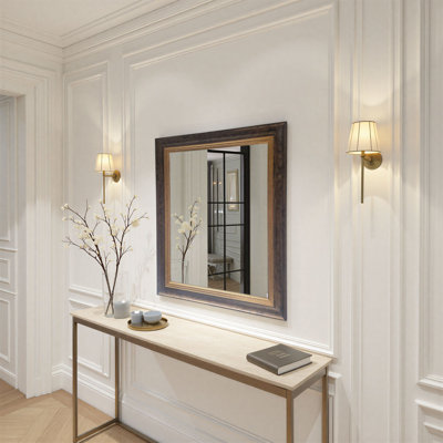 Classic Bronze Bevelled Wall Mirror