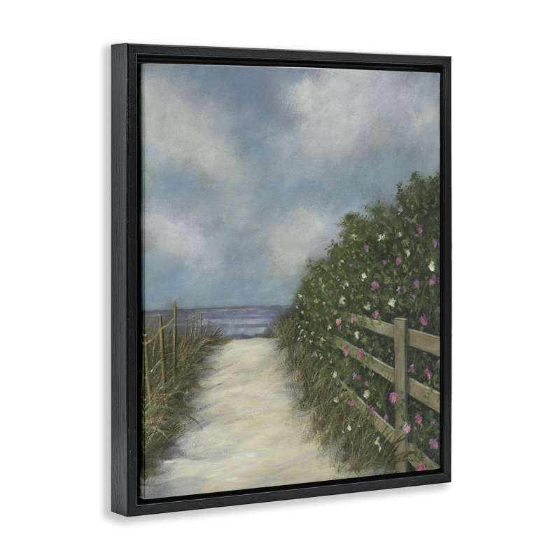 "Floater" par David Swanagin, Cadre flottant noir de jais, H 21 po x l 17 po