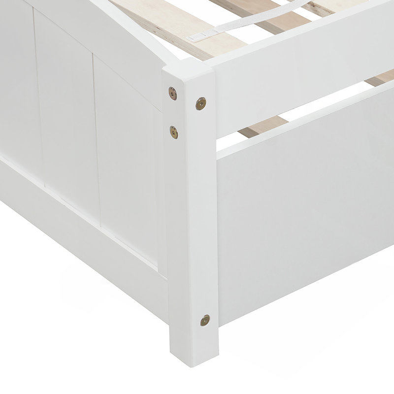 Platform Bed with Trundle