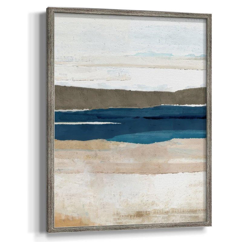 Reproduction encadrée Buttermere Triptych II - bois massif, H 11 po x l 9 po