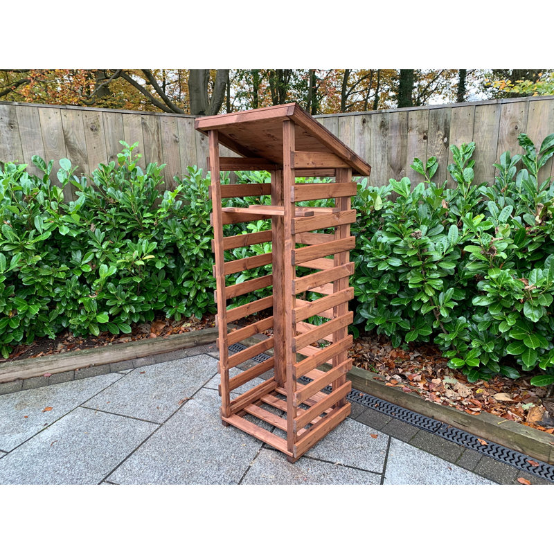 Ogburn 64cm W x 66cm D Solid Wood Log Store