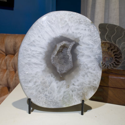 Polished Brazilian Agate with Stand