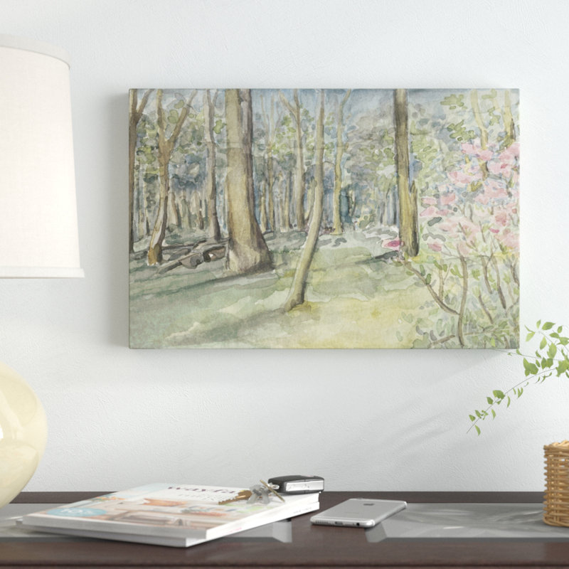 Virginia Woods I by Natasha Chabot - Painting Print, 30cm H x 46cm W, Wrapped Canvas