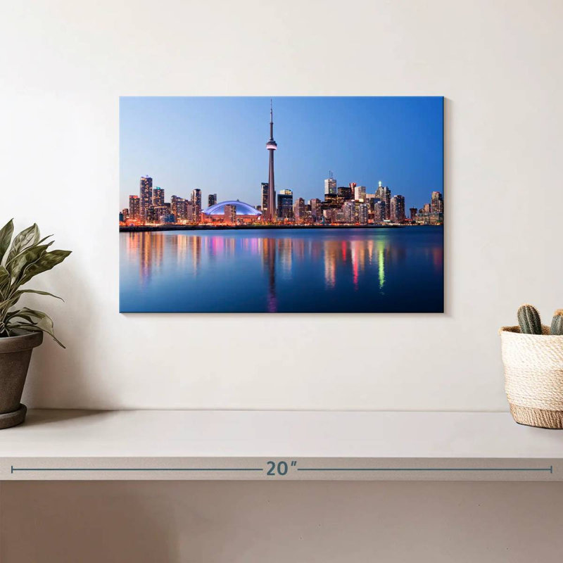 Rorry Toronto Skyline, 8" H x 12" W