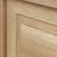 Armoire de rangement à finition chêne