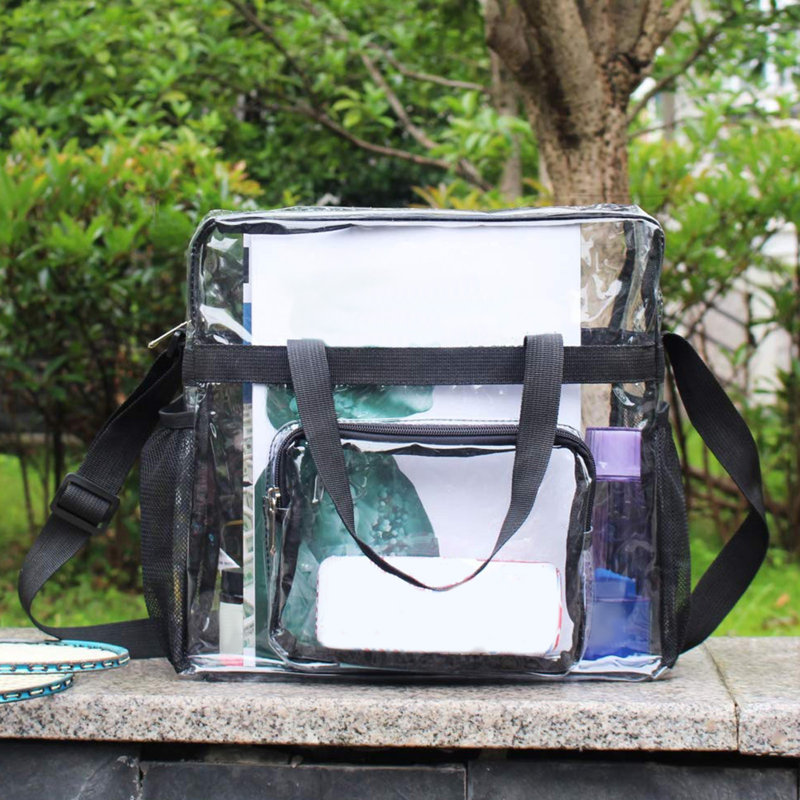 Large Capacity Transparent Bag, Portable Travel Bag, Cold-proof Pvc Washing And Storage Bag, Beach Bag