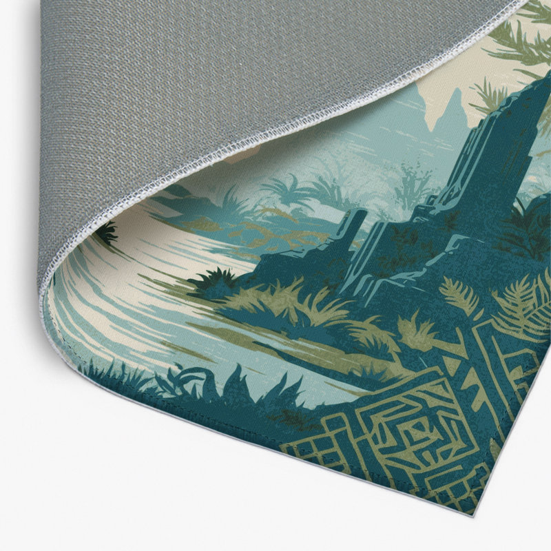 Tapis intérieur et extérieur Guardian's Legacy, Rectangulaire 2 pi x 3 pi