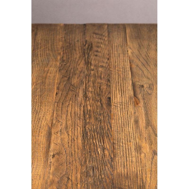 Braza Square Dining Table, 37" H, Brown