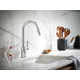 Align Smart Touchless Single Handle Kitchen Faucet with Wave and Power Clean and with Accessories