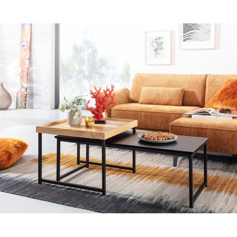 Jashelle Coffee Table, Brown/Black